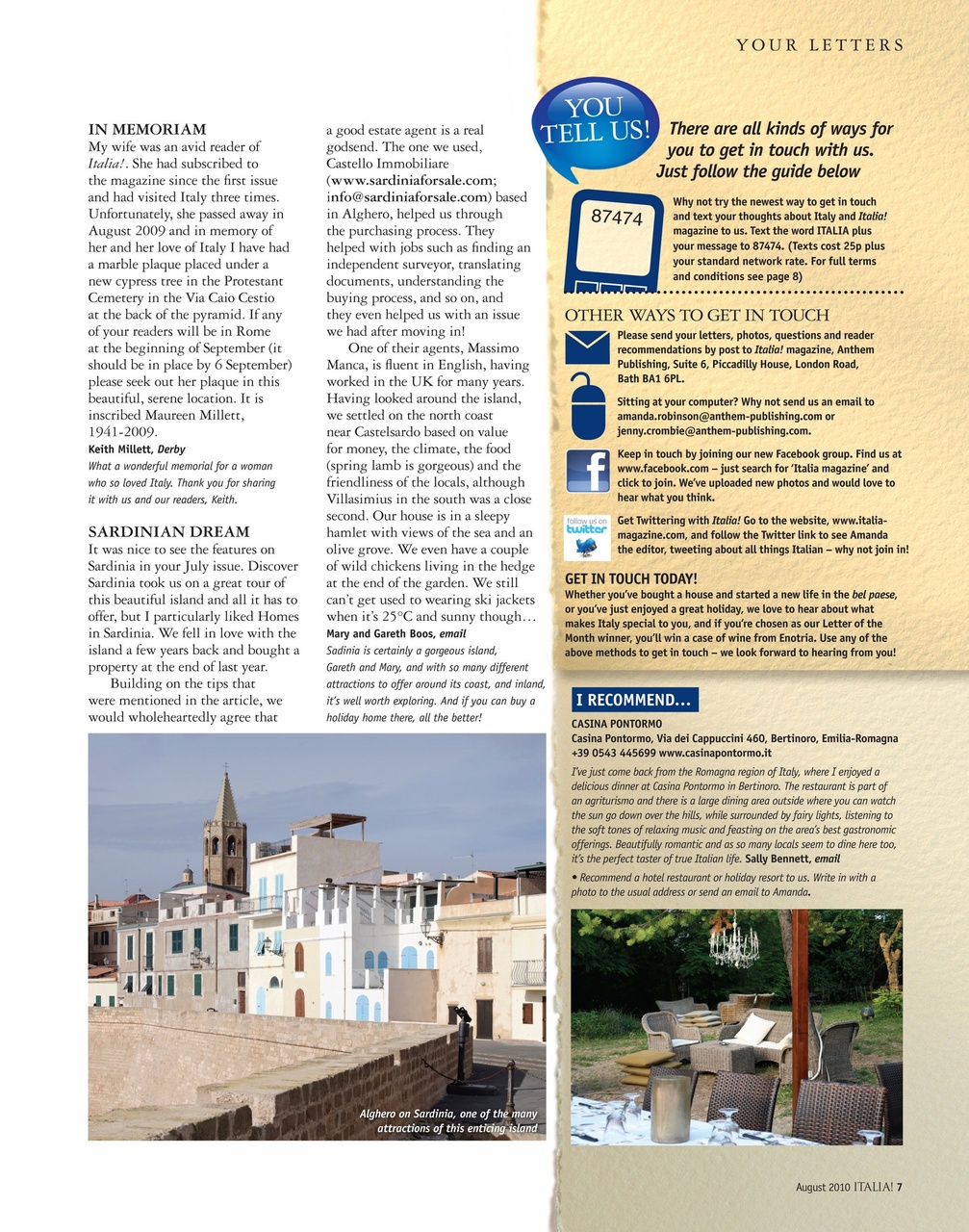 Italia! Preview Pages