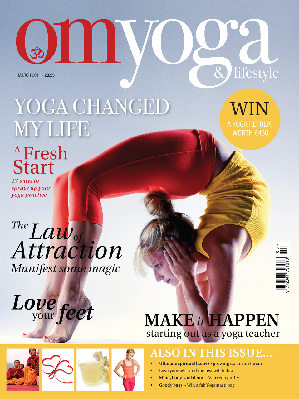 OM Yoga Magazine Preview Pages