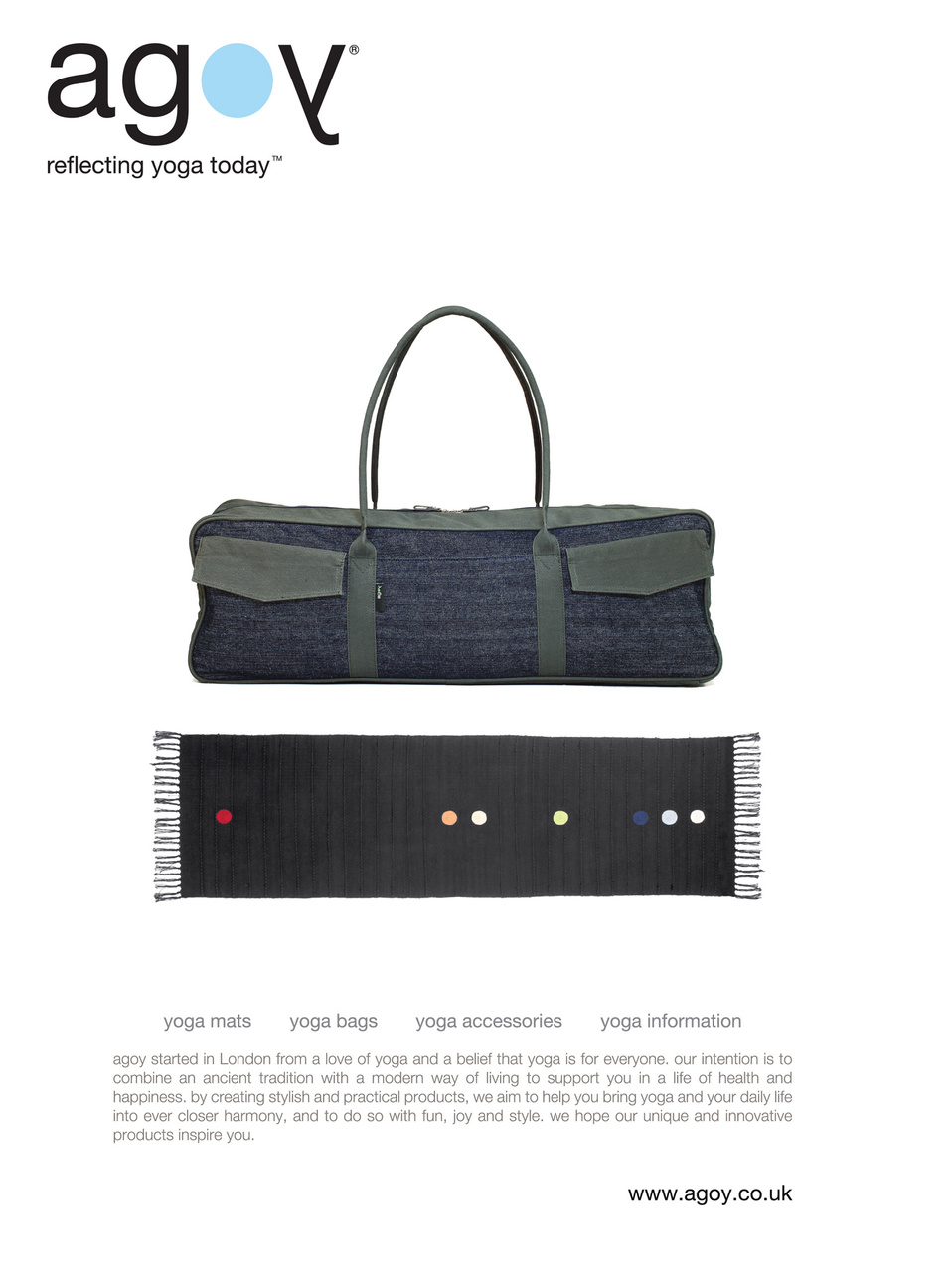 OM Yoga Magazine Preview Pages