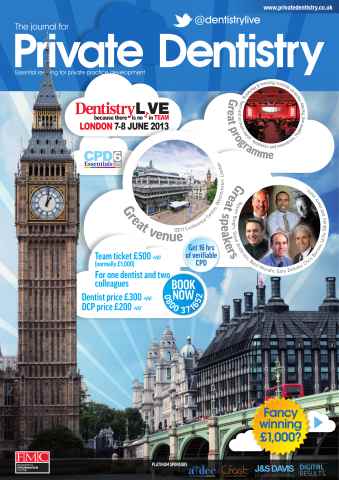 Private Dentistry issue May 2013 Volume 18 Number 5