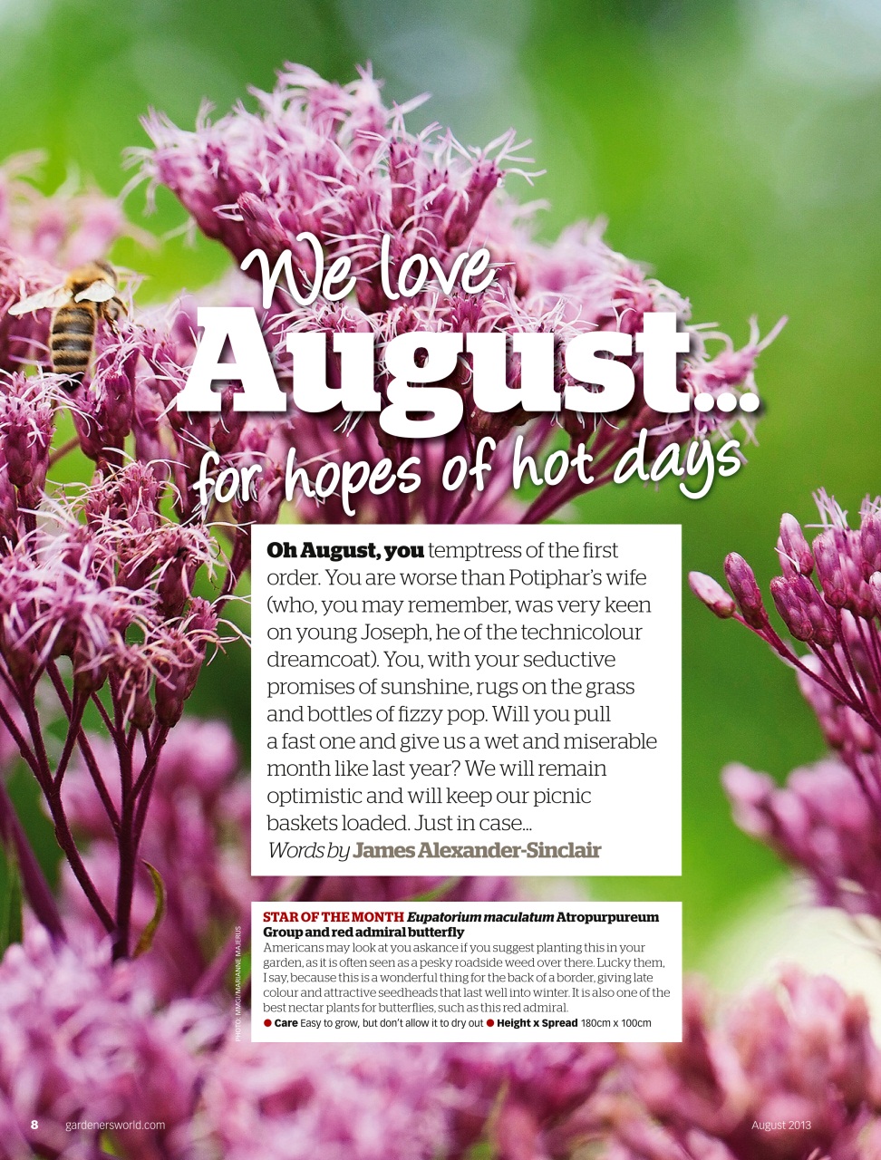 BBC Gardeners’ World Magazine Preview Pages
