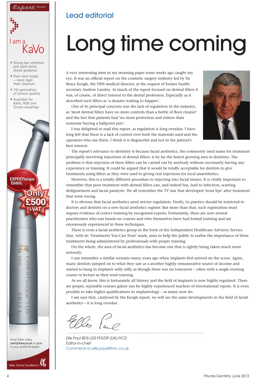 Private Dentistry Preview Pages