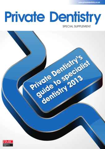 Private Dentistry issue June Supplement 