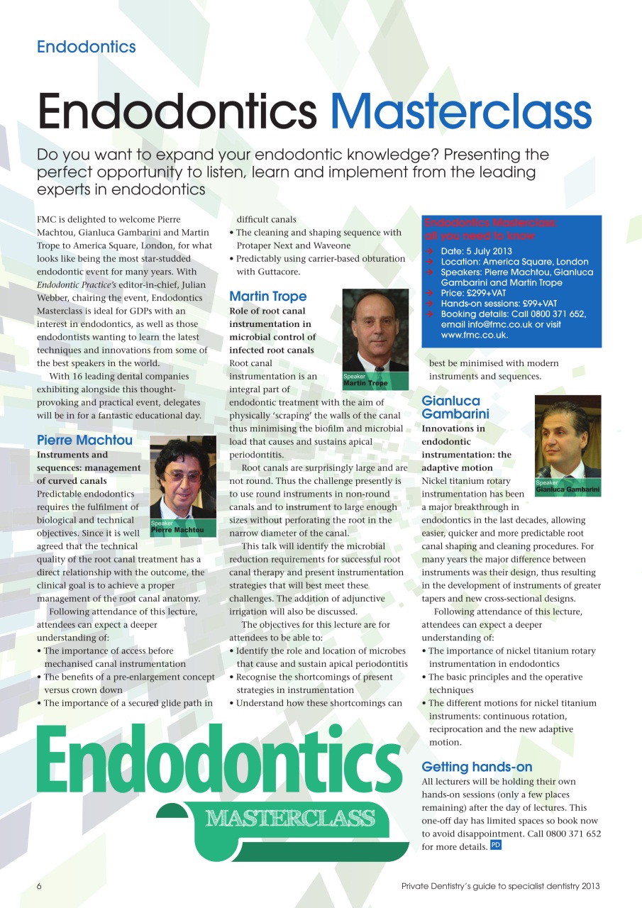 Private Dentistry Preview Pages