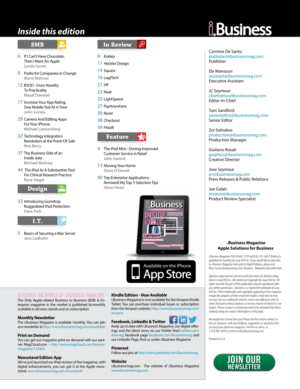 I.Business Preview Pages