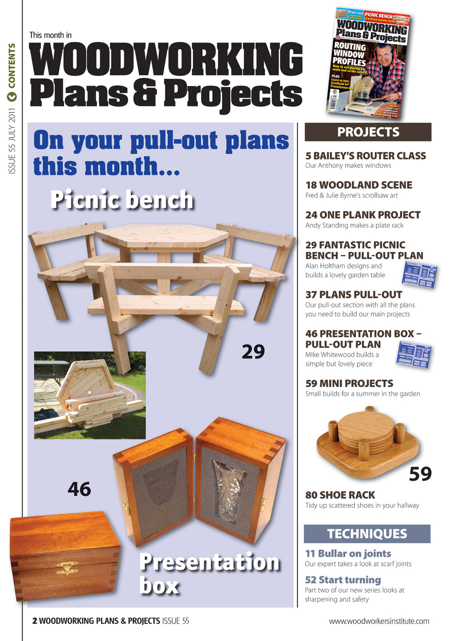 Woodworking Crafts Magazine Preview Pages