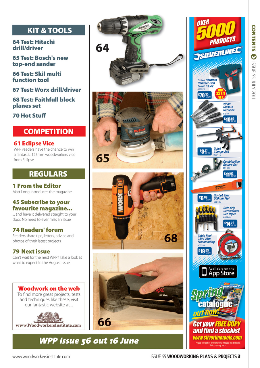 Woodworking Crafts Magazine Preview Pages