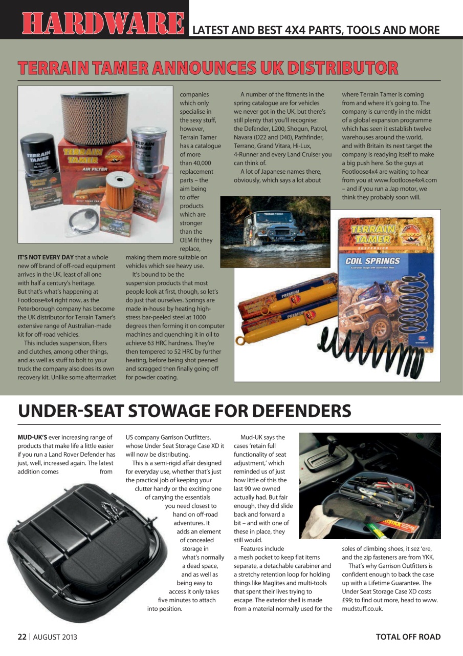 Overlander 4X4 Preview Pages