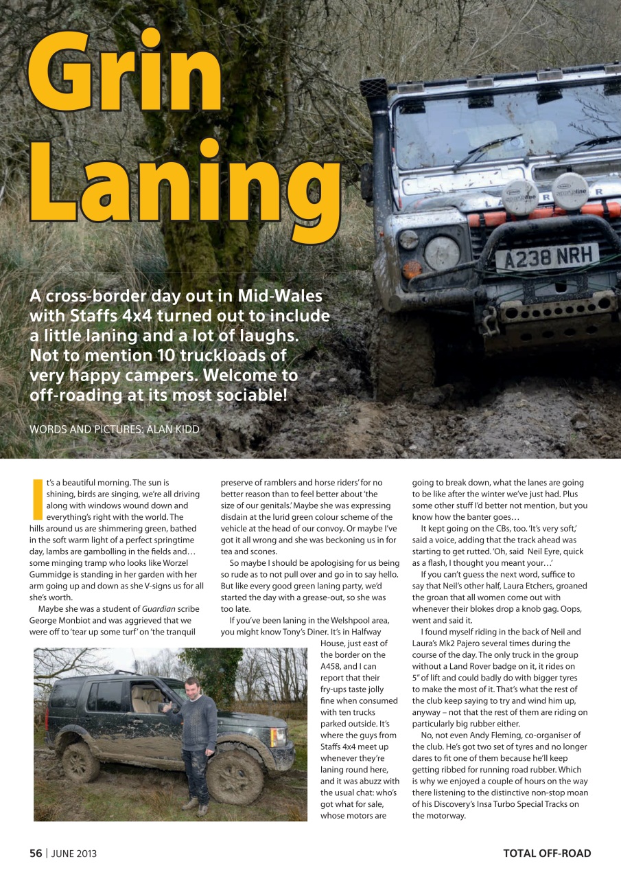 Overlander 4X4 Preview Pages