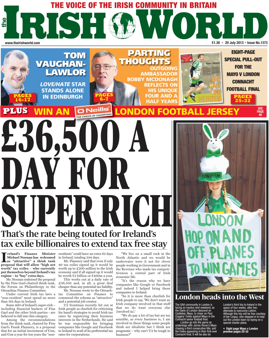 Irish World Preview Pages