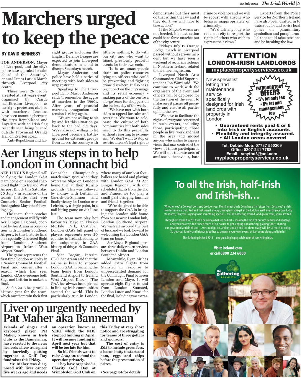 Irish World Preview Pages