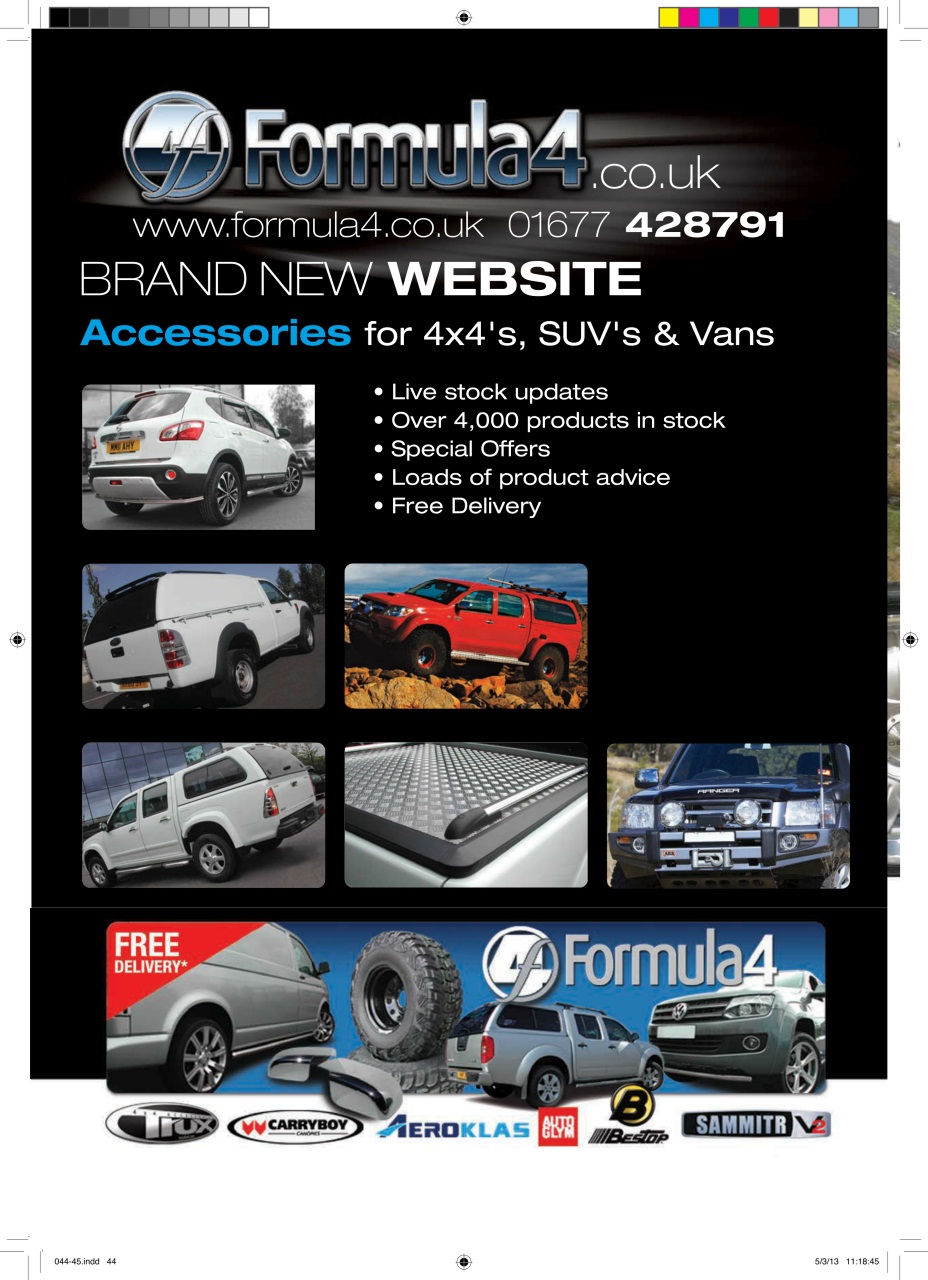 Overlander 4X4 Preview Pages