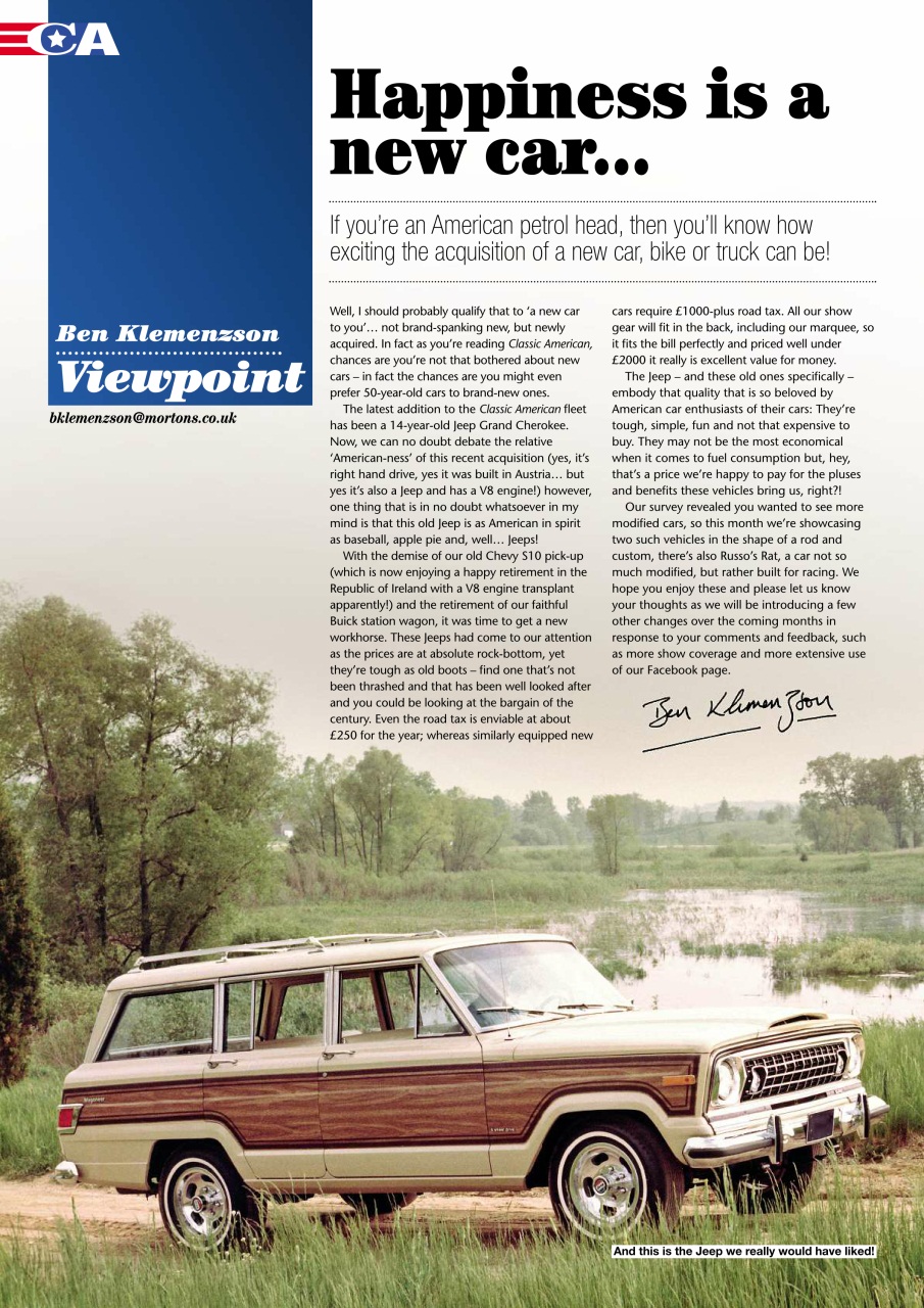 Classic American Magazine Preview Pages