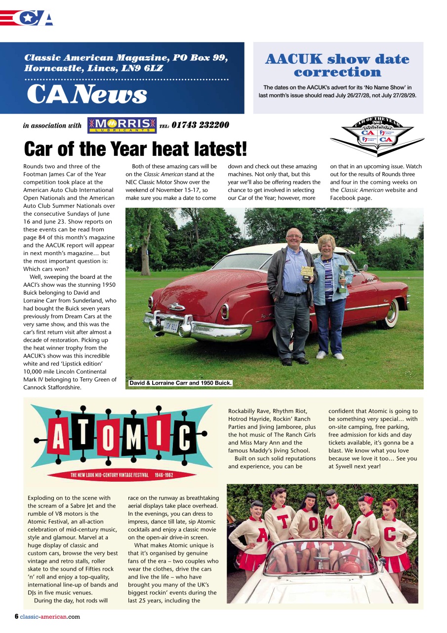 Classic American Magazine Preview Pages