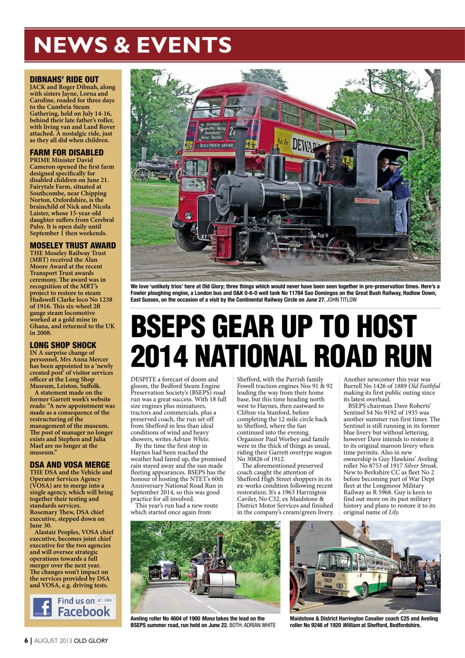 Old Glory Magazine Preview Pages