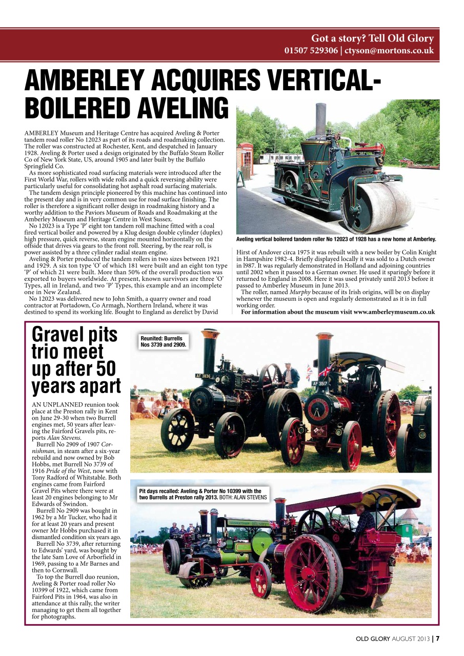 Old Glory Magazine Preview Pages