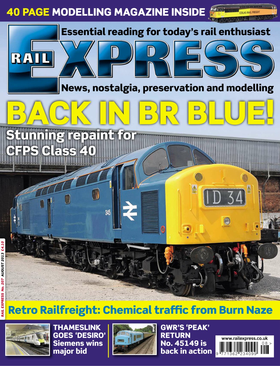 Rail Express Preview Pages