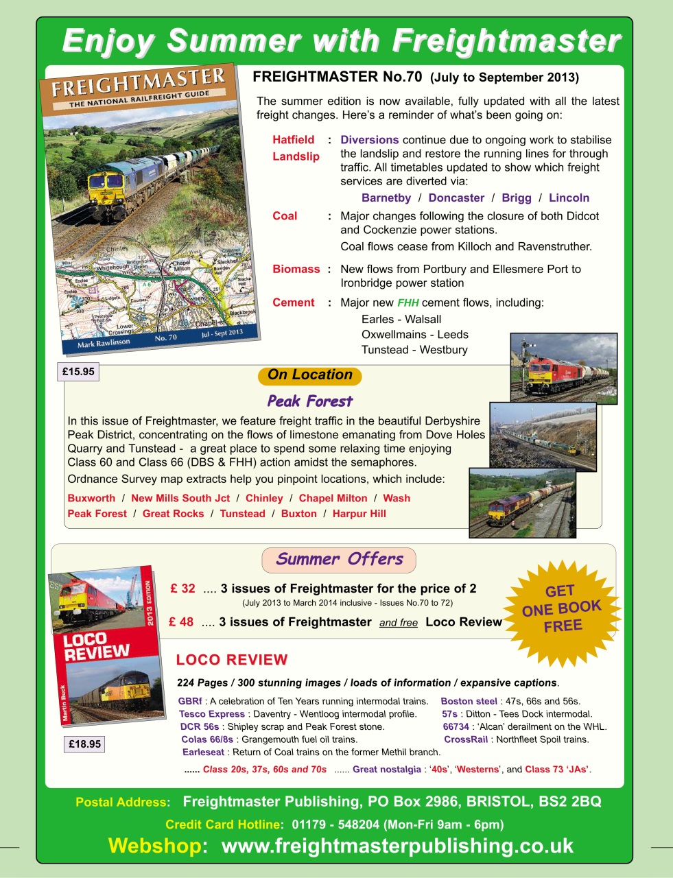 Rail Express Preview Pages