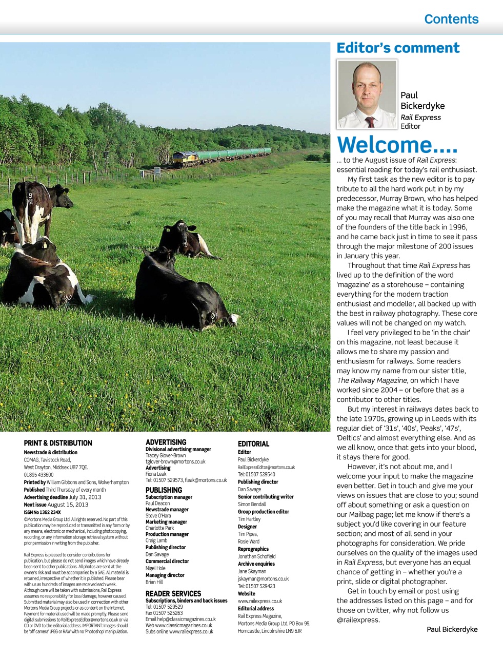 Rail Express Preview Pages