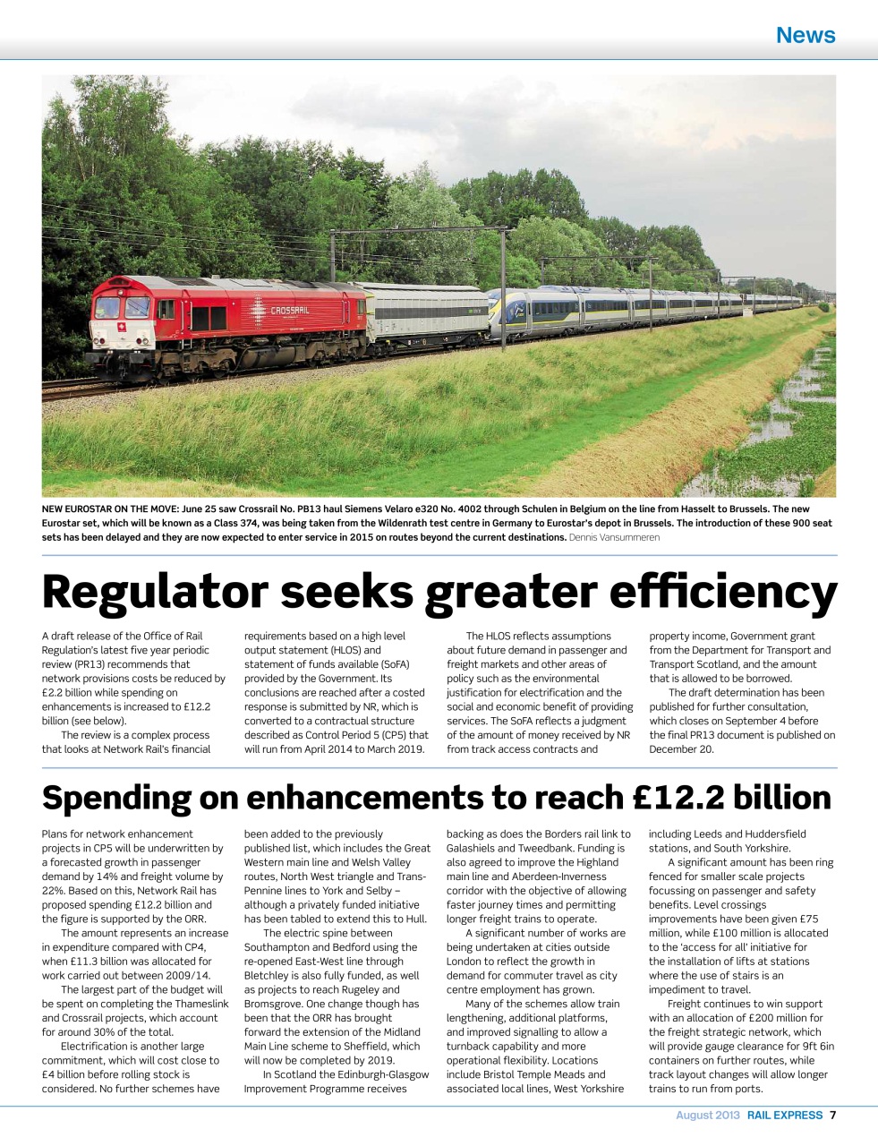 Rail Express Preview Pages