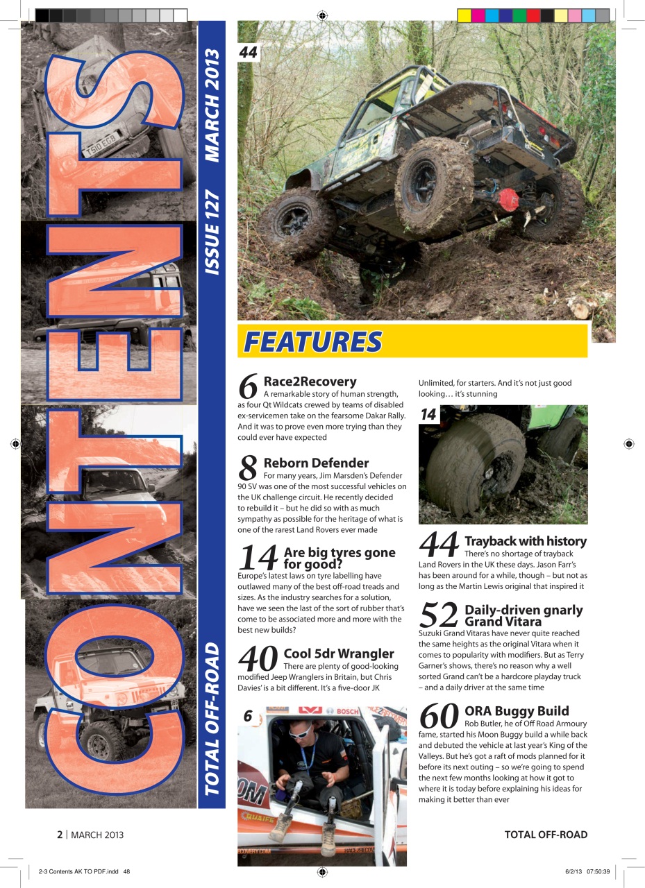 Overlander 4X4 Preview Pages