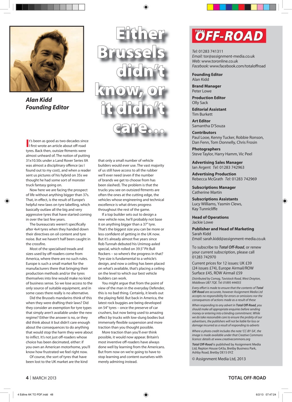 Overlander 4X4 Preview Pages