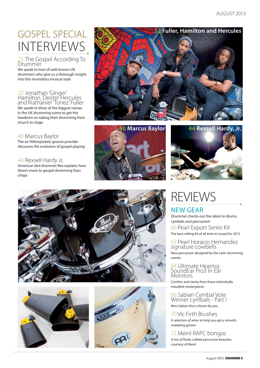 iDrum magazine: Never miss a beat Preview Pages