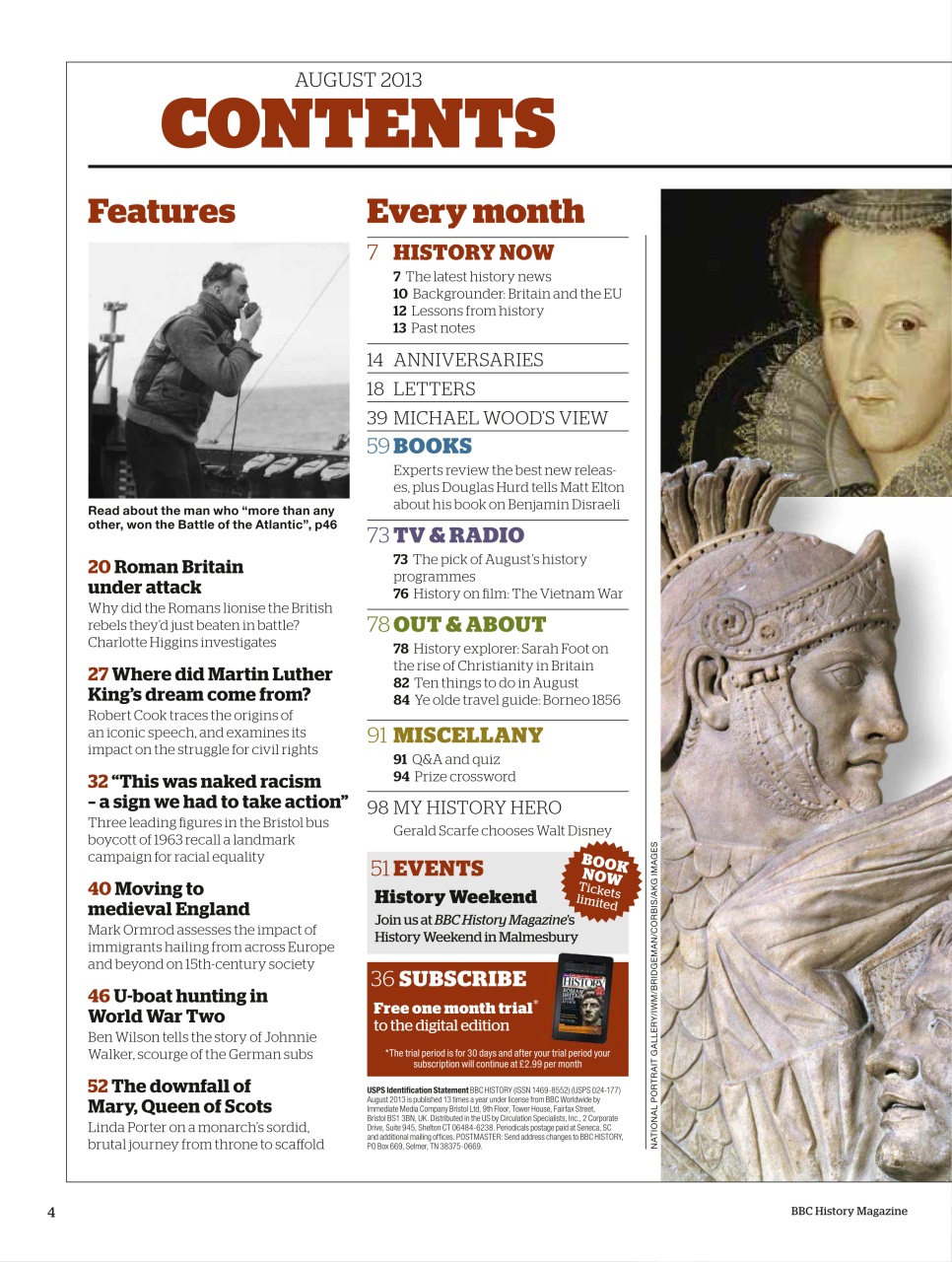 History Extra Magazine Preview Pages