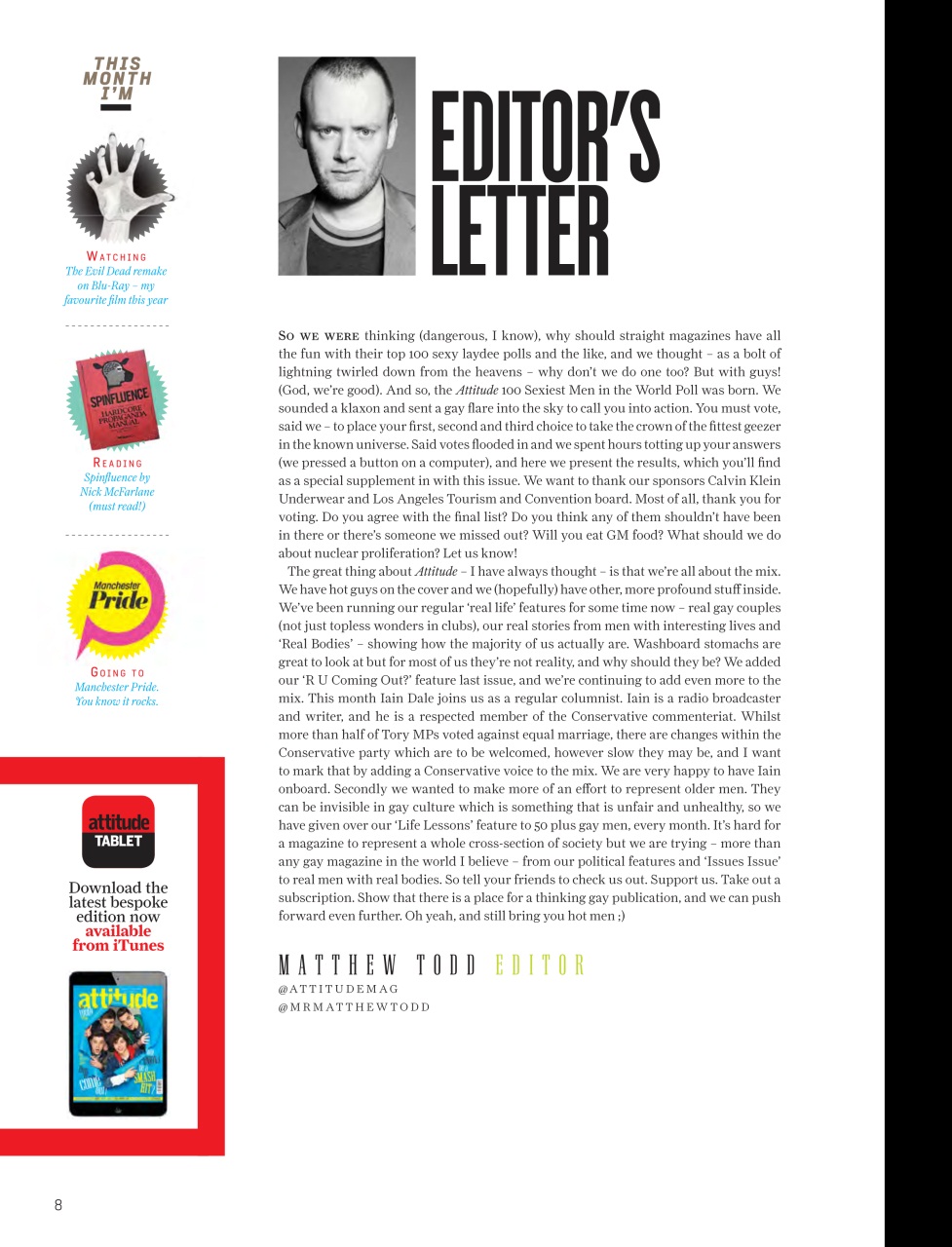 Attitude Preview Pages