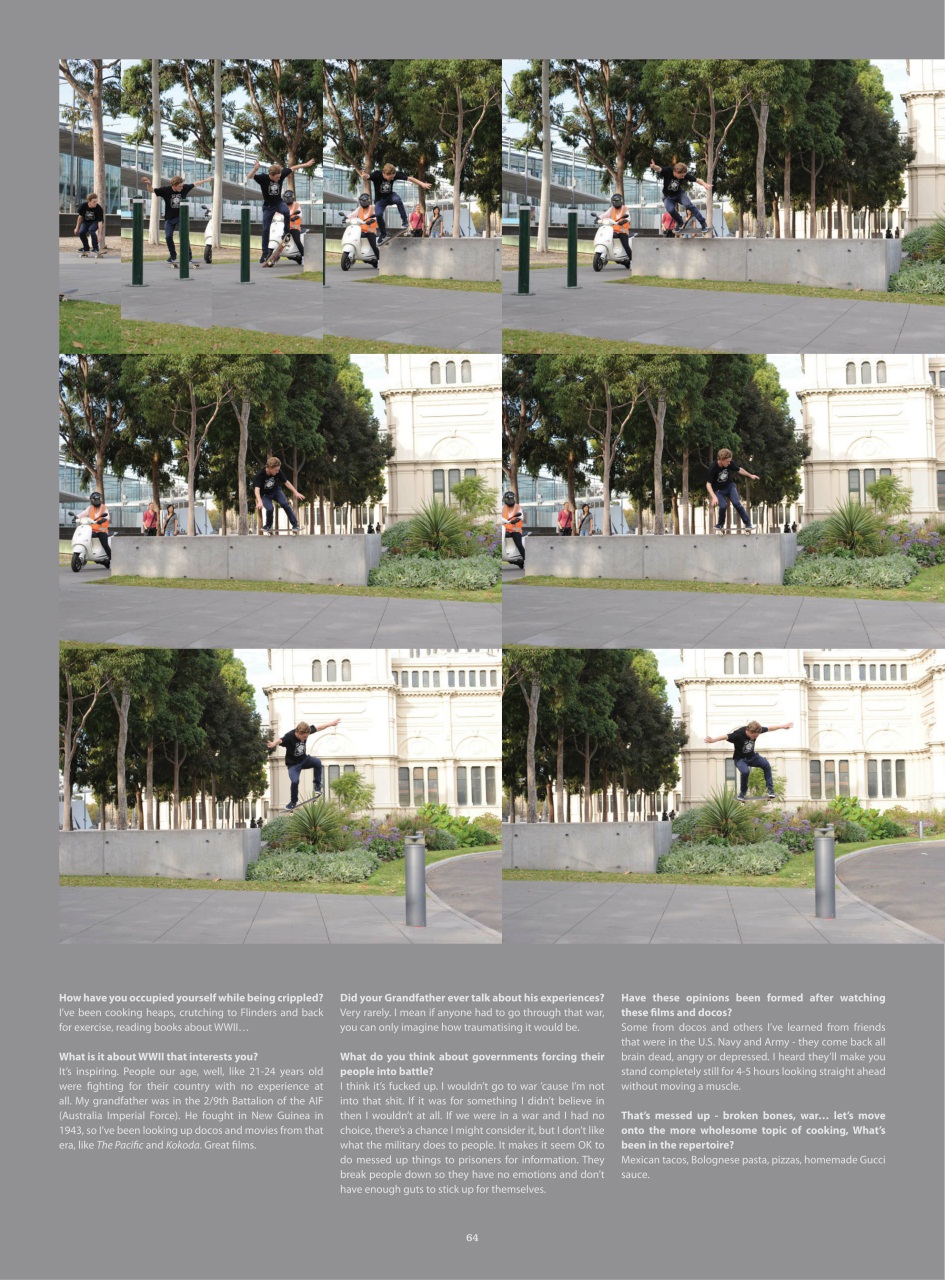 Skateboarder's Journal Australia Preview Pages