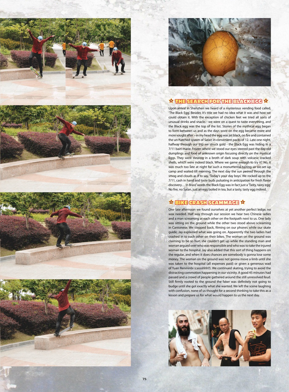 Skateboarder's Journal Australia Preview Pages