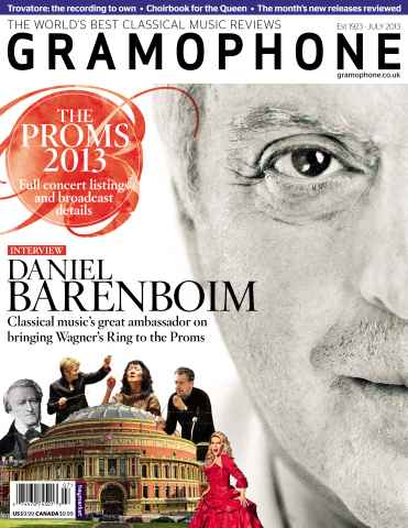 Gramophone issue July 2013