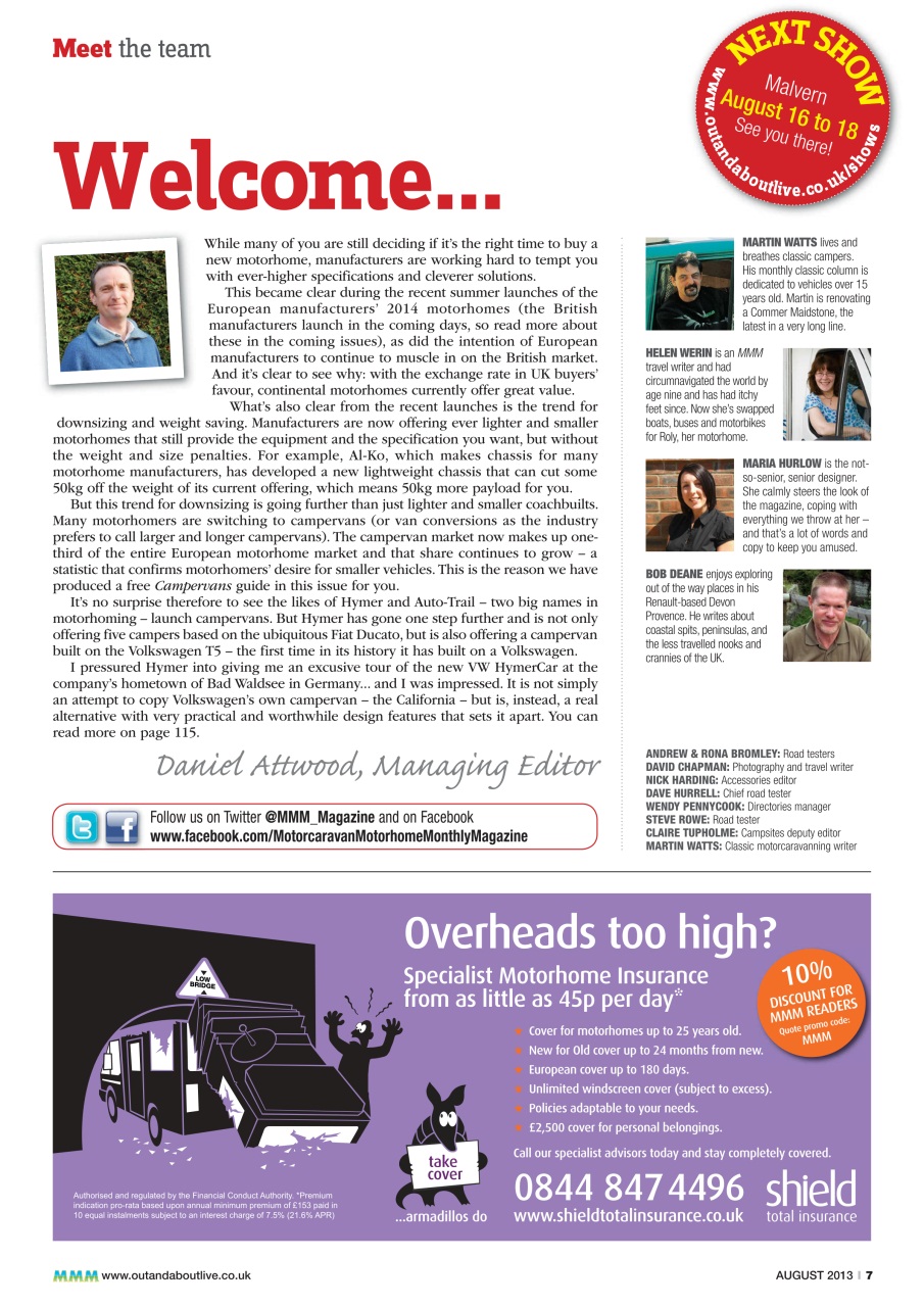 MMM magazine Preview Pages