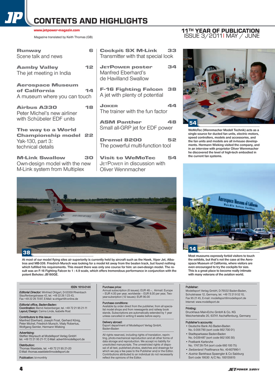 Jetpower Preview Pages