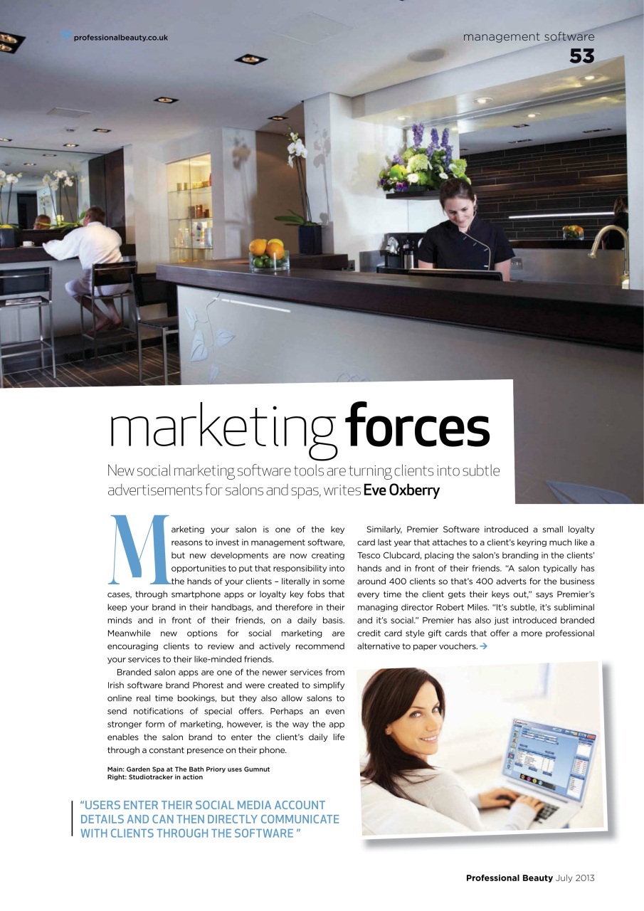 Professional Beauty Preview Pages