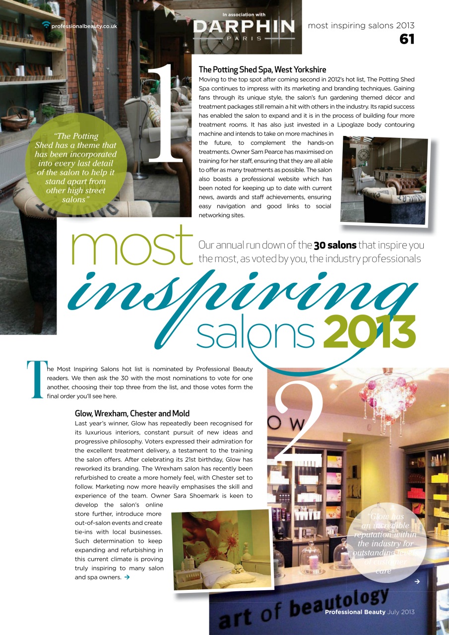 Professional Beauty Preview Pages