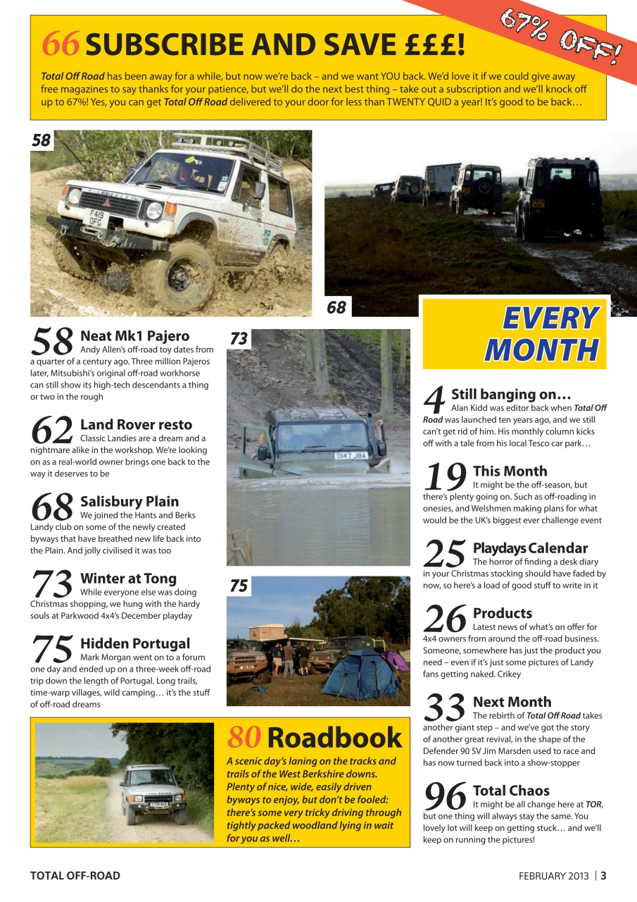 Overlander 4X4 Preview Pages
