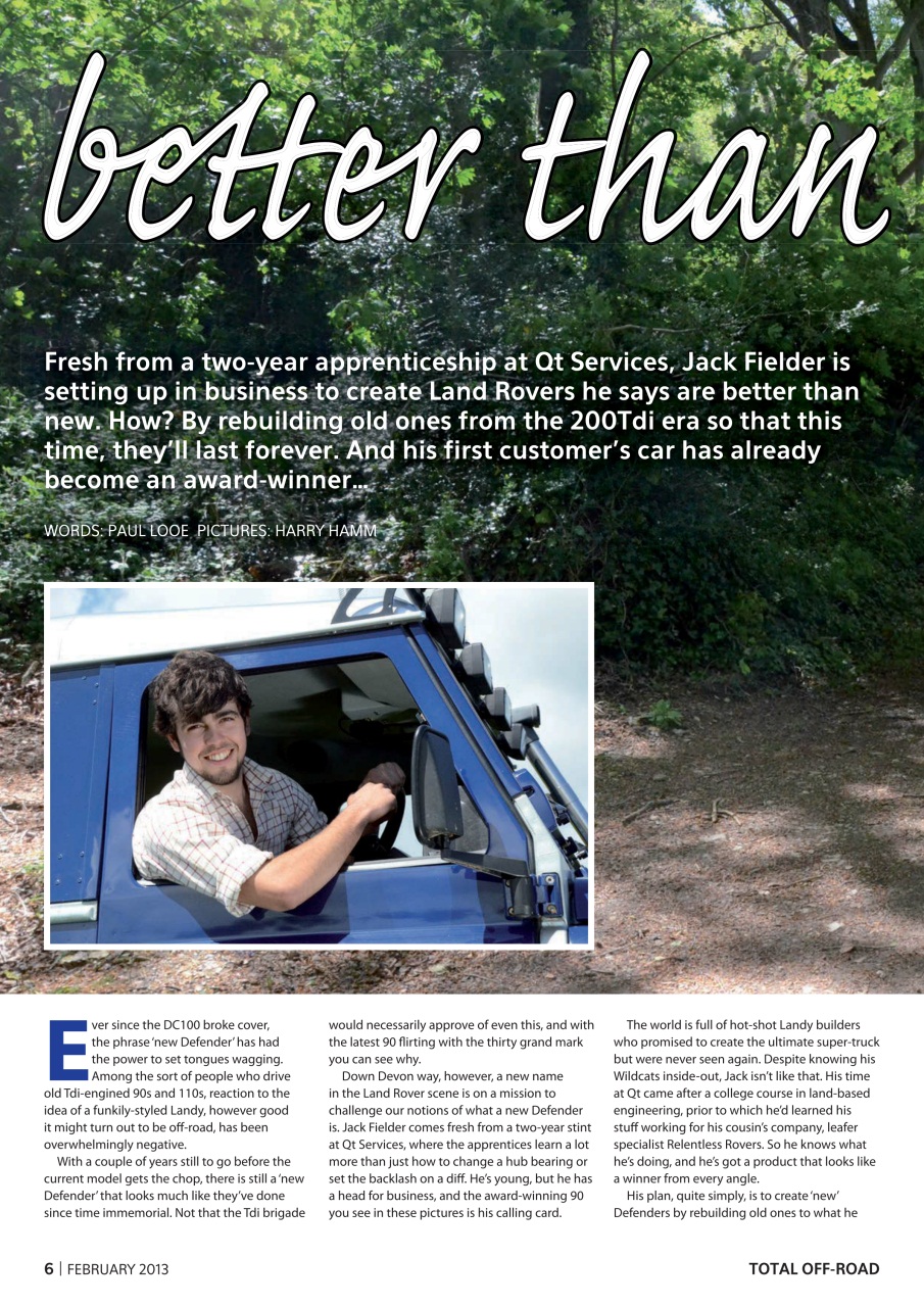 Overlander 4X4 Preview Pages
