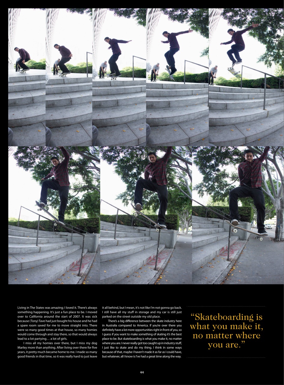 Skateboarder's Journal Australia Preview Pages