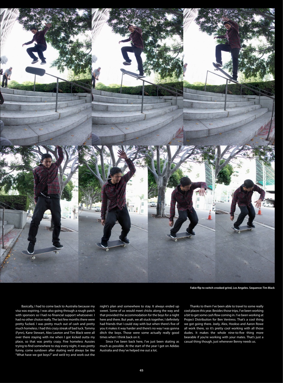 Skateboarder's Journal Australia Preview Pages