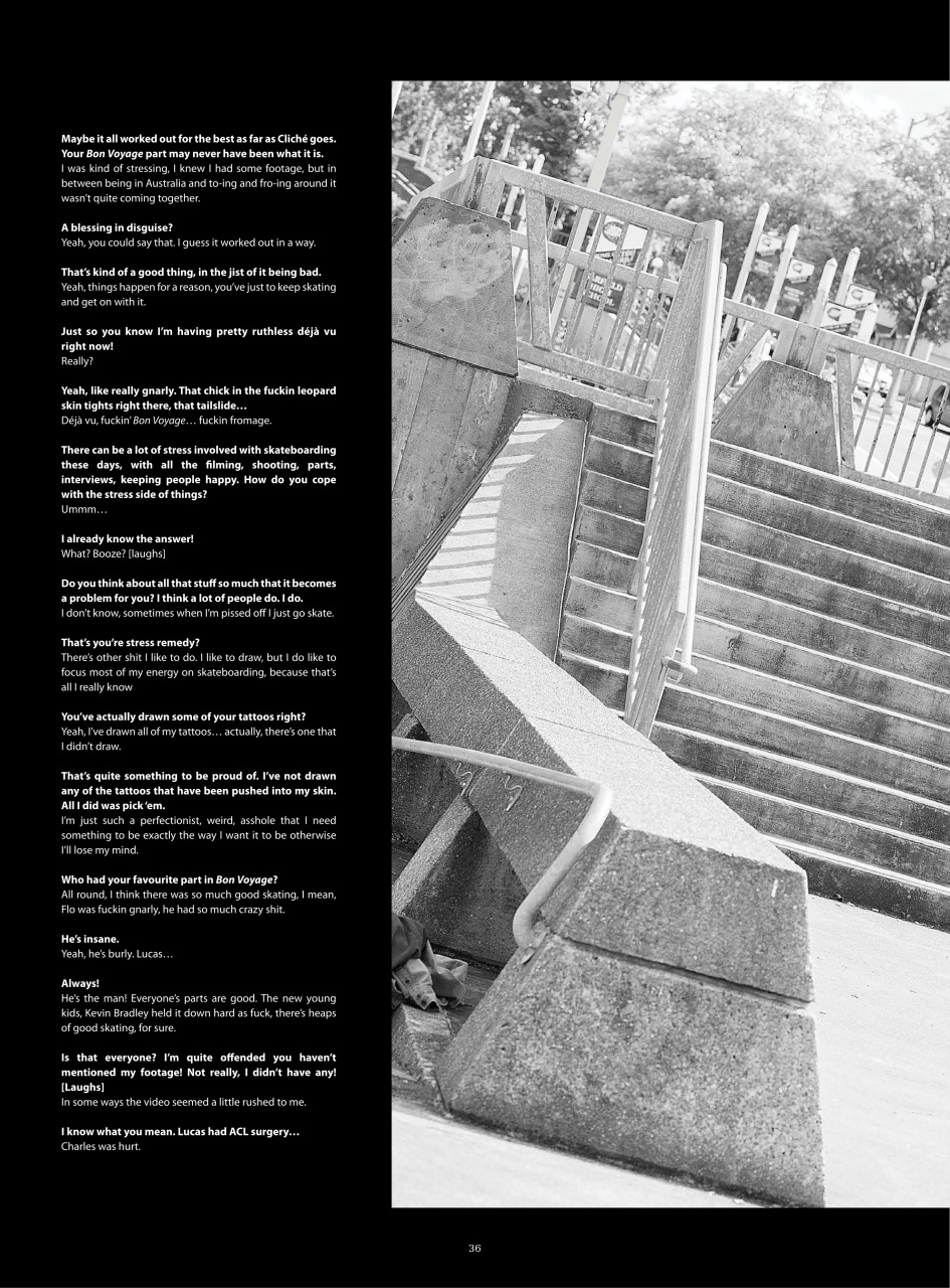 Skateboarder's Journal Australia Preview Pages