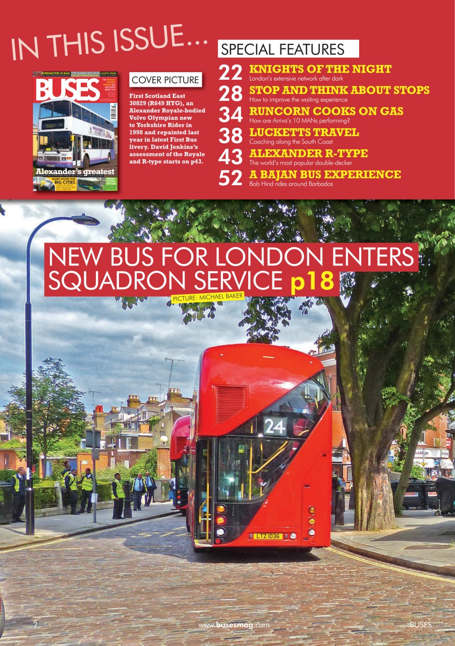 Buses Magazine Preview Pages