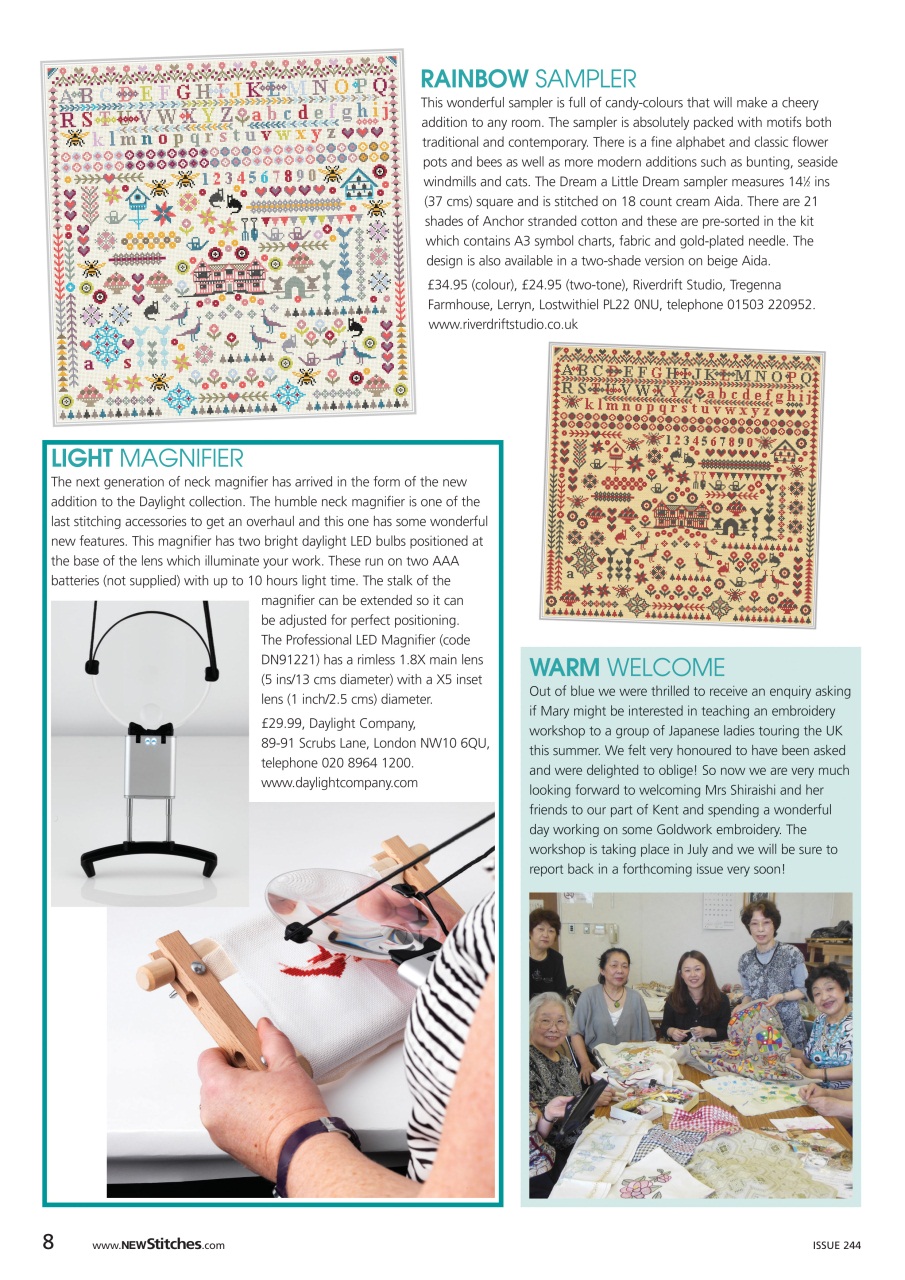 New Stitches Preview Pages