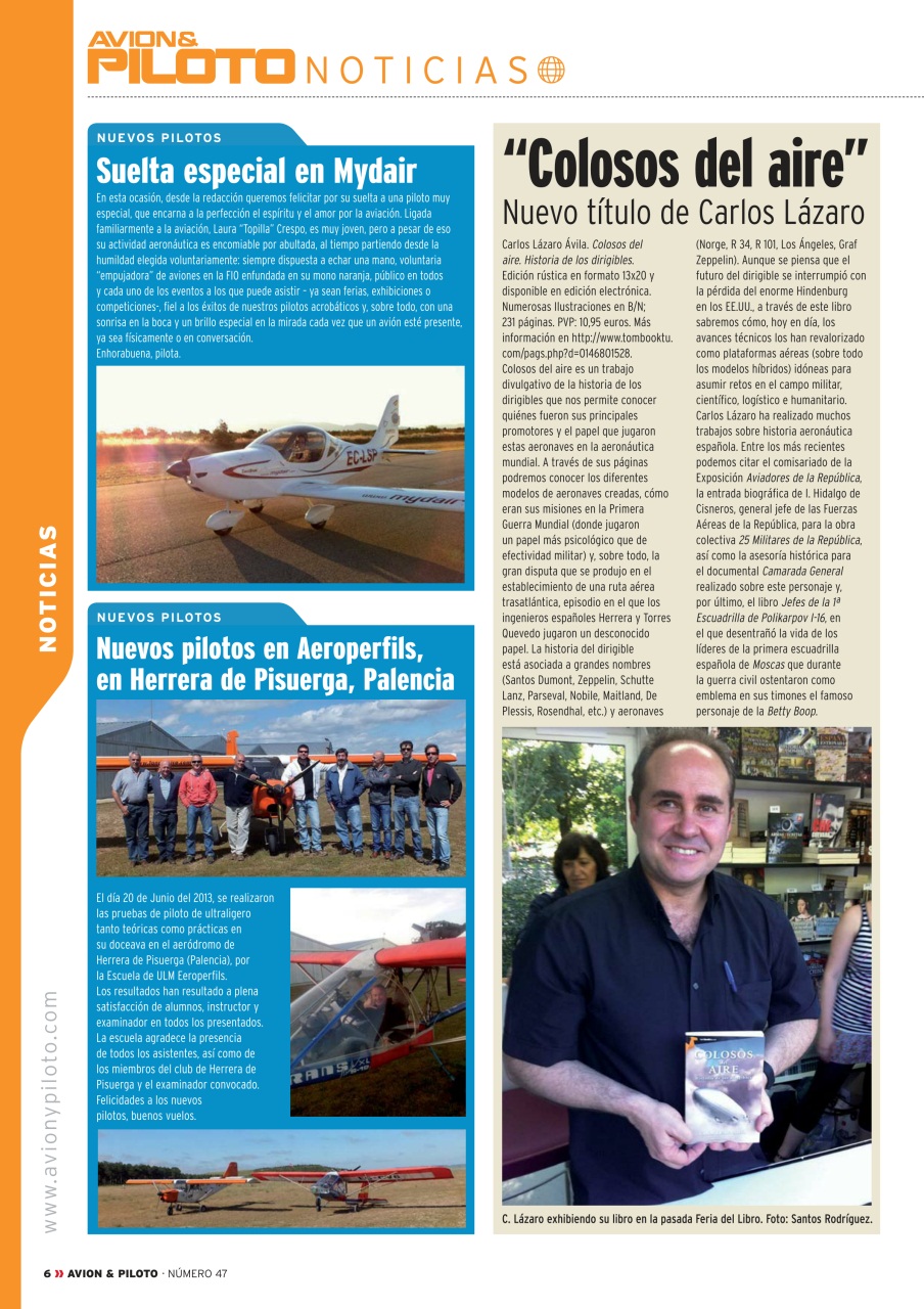 Revista Avion & Piloto Preview Pages