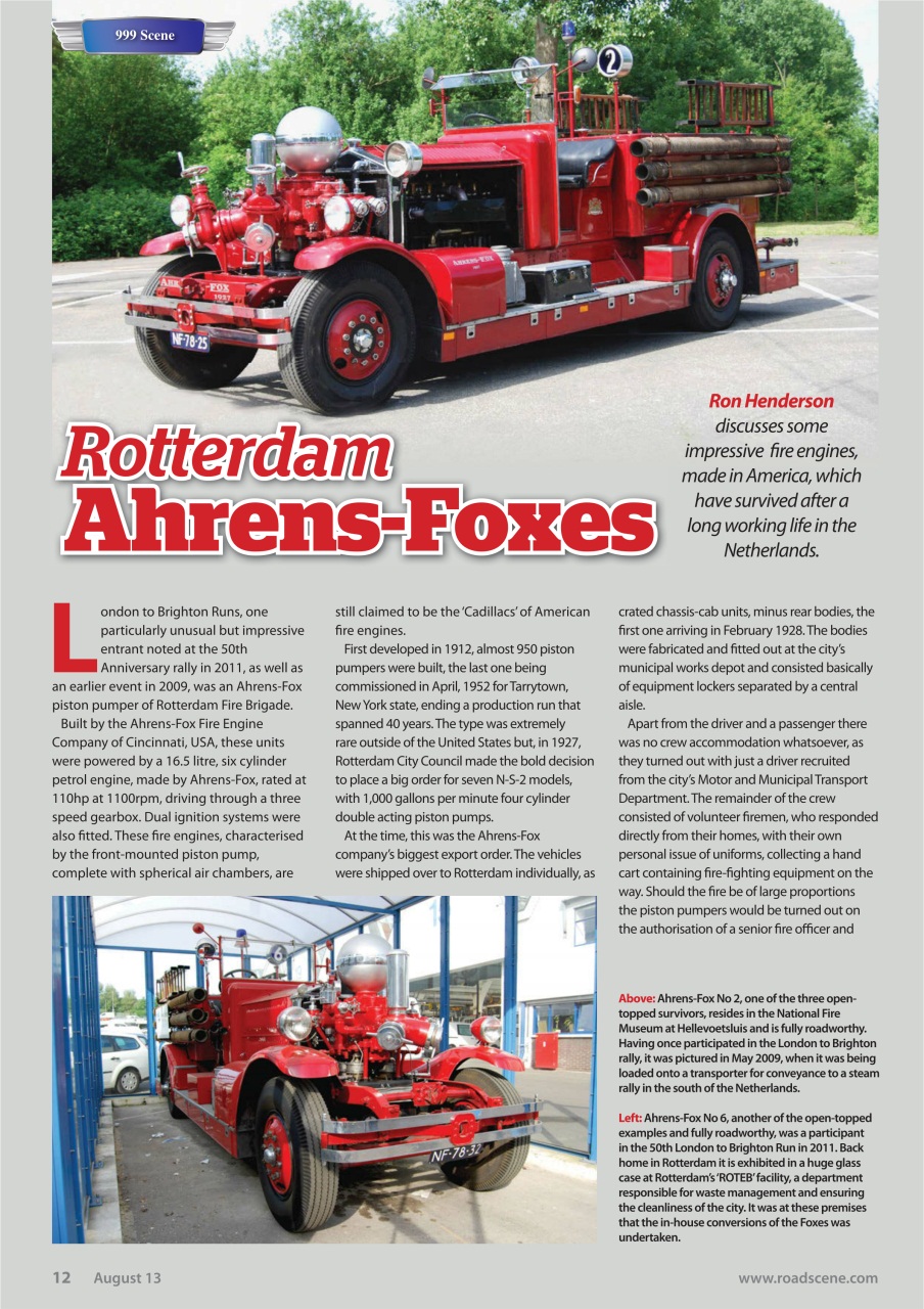 Vintage Roadscene Preview Pages