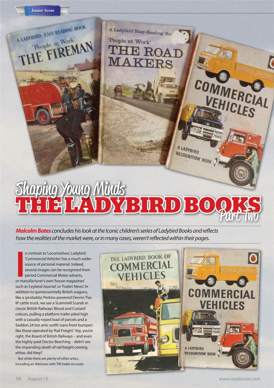 Vintage Roadscene Preview Pages