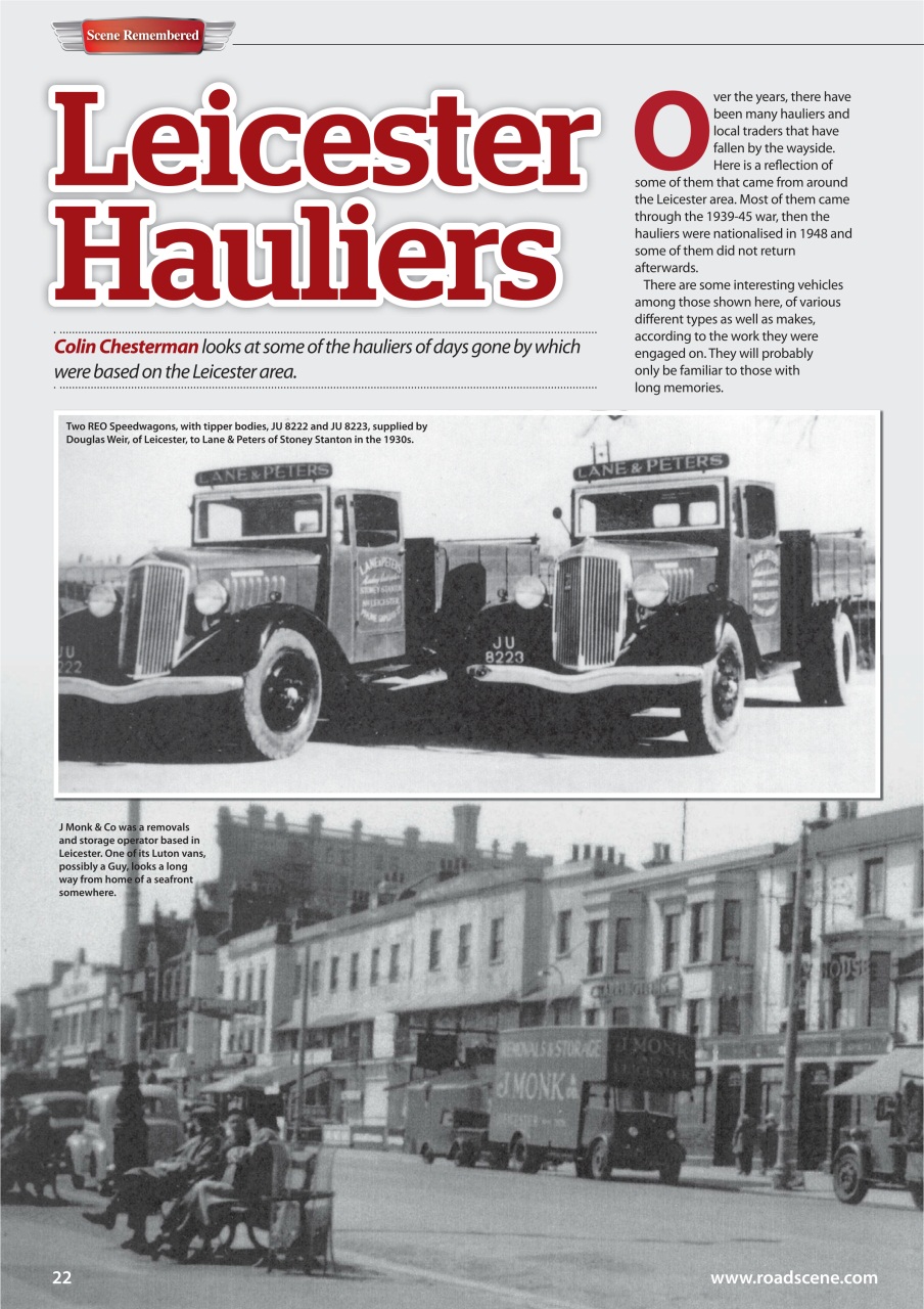 Vintage Roadscene Preview Pages