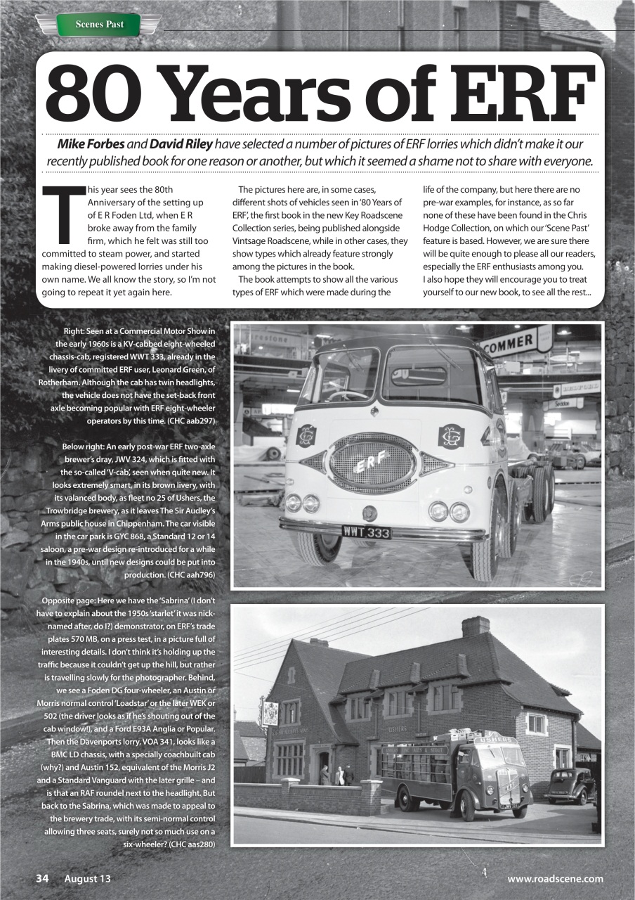 Vintage Roadscene Preview Pages