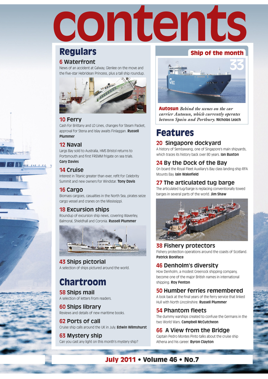 Ships Monthly Preview Pages