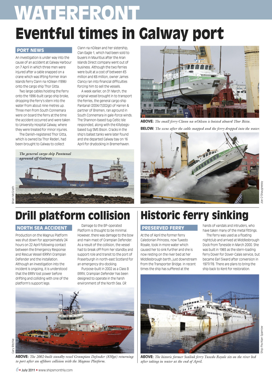 Ships Monthly Preview Pages